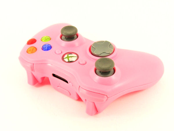 Xbox 360 Baby Pink 70+ Mode Rapid Fire Controller for Call Of Duty 